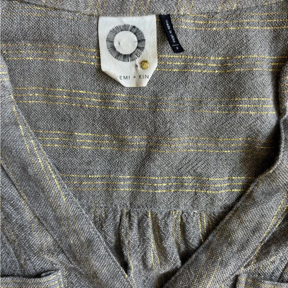 Anthropologie Striped Blouse - Picture 5 of 6